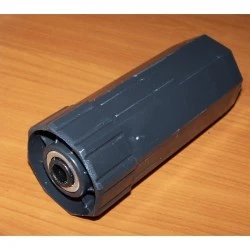 Contera pvc con rodamiento ejes octogonal 60-50 milímetros