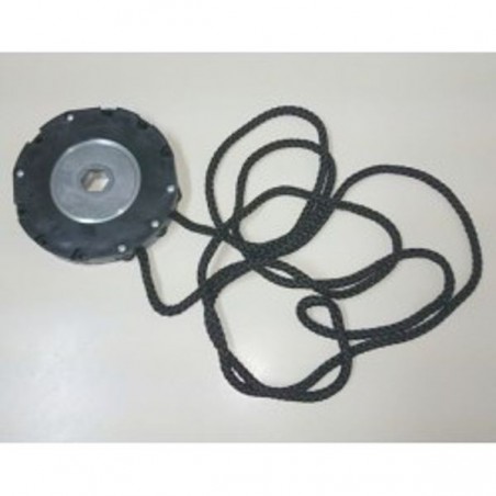 Cardan de cordón continuo cuerda negra
