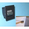 Guía-cintas mono-block pvc frontal para cinta 20 milímetros
