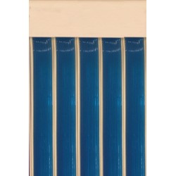 Cortina cinta azul