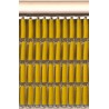 Cortina tubo amarillo