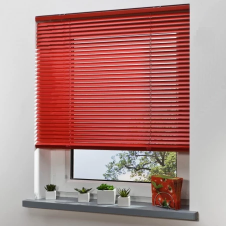 veneciana eléctrica de aluminio