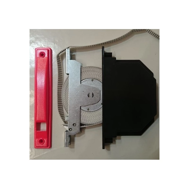 Polea PVC con espiga met&aacute;lica graduable para eje de 40 mm.
