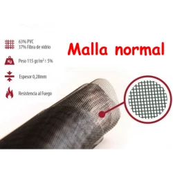 malla normal para insectos