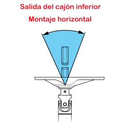 Montaje inferior horizontal