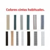 Colores de cintas de persiana.