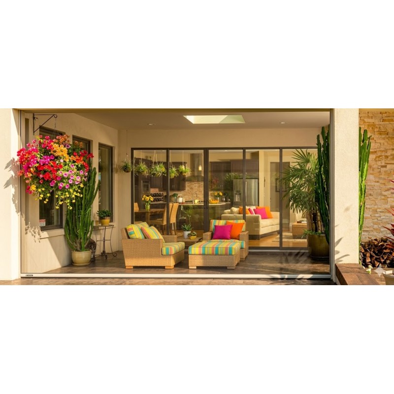 Mosquitera para terraza motorizada.