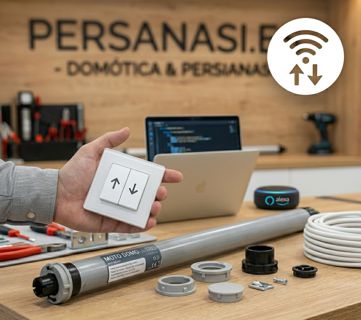 Cómo conectar motores de persiana con Alexa y Google Home